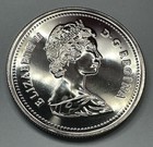 1987 Canadian 50 Cent Piece Proof-like Coin  Uncirculated Beautiful Shiny Coin  