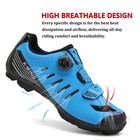 Mountain Bike Cycling Shoes Spd Cleats Pelaton Compatible Size  Men 9 women 10 5