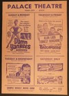 1958 Coming Attractions Poster Strand Movie Theatres Damm Yankees   c31c