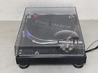 Technics Sl-1200mk5g With Dust Cover Direct Drive Dj Turntable System Black Used