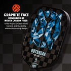 Onix Outbreak Pickleball Paddle Reinforced By Textreme   Technology For Improv   