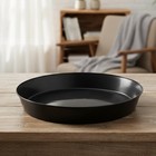 Austin Planter Plant Saucers  Black Polypropylene     Heavy Duty Indoor outdoor   