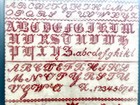 Vintage Antique Sewing Sampler Made By Anna Funk Custom Framed By Natali