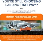 Lichifit Landing Gear For Dji Neo Drone Battery Protection Case Cover Orange 