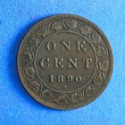 1890h Canadian Large Cent