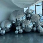 Mirror Ball Set Sealed Big Shinny Balls Reusable Giant Mirror