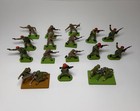 Vintage Britains Deetail World War Ii Us  Artillery Crew Toys Set Made England