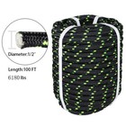 1 2  X 100  Arborist Bull Rope Tree Rigging Line Utility Rope 6180lbs Breaking
