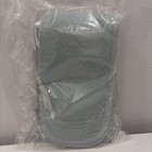 4 In 1 Crib Rail Covers Mesh Corner Edge Protector Strip  Soft White  New