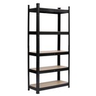 Heavy Duty Metal Rack Shelving Storage 43 w X 18 d X 71 h Garage 5 Shelf