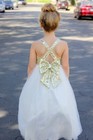 A-line Tulle Flower Girl Dresses Wedding Pageant Dresses Birthday Girl Dresses 