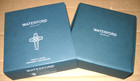 Waterford Crystal Christmas Annual Cross Ornament New In Box