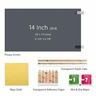 Laptop Privacy Screen Filter Widescreen Display - Computer Monitor Privacy 