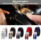 Microfiber Leather Men s Ratchet Belt Belts For Men Adjustable Automatic Buckle