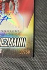 2024-25 Topps Chrome Antoine Griezmann Global Attraction Auto Gold Jersey   7 50