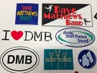 Dave Matthews Band Dmb 10 Official Stickers Lot Vintage