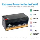 Rechargeable Rbc35 Wp3-12 Replacement Battery 12v 3 5ah For Apc New