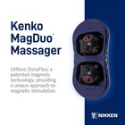 Nikken Magduo - Massager 13201 - Compact Magnetic Deep Tissue Massager For Fa   