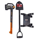 Utv Dual Tool Roll Bar Bully Shovel And High Carbon  Axe Roll Bar Kit