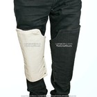 Ecru Heavy Duty Cotton Padded Leg Greaves Medieval Renaissance Costume Sca Larp