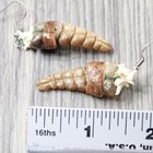 Very Small Rattlesnake Rattle Earrings   4958  Mountain Man Earrings