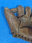 Vintage 1940s Leather Split Finger Baseball Glove Hof Joe Flash Gordon Model