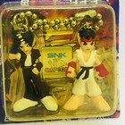 1999 Capcom Vs  Snk Mascot Mini Figure Twin Keychain Retro Kyo   Ryu