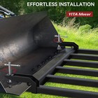 21  Fork Length 4000lbs Clamp-on Debris Forks For 60  Buckets Skid Steers Heavy