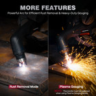 Arccaptain 55amp Plasma Cutter Blowback Non-hf Pilot Arc Plasma Cutting Machine