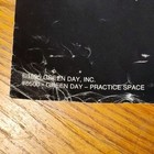 Vintage 1995 Green Day Practice Space Promotional Poster Funky