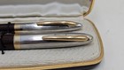 Vintage Sheaffer s White Dot 14k Gold Nib Fountain Pen And Pencil Set