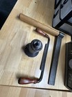 Basic Rustic Furniture Building Kit   Log-splitting Froe  Spoke Shave