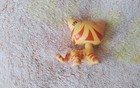 Lps Littlest Pet Shop Orange Yellow Tiger-striped Shorthair Cat