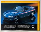 Mint Original 1999 10th Anniversary Edition Mazda Miata Sales Brochure folder