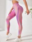 Women High Waist Leggings Pants Seamless Yoga Gym Push Workout Fitness Sports