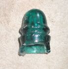 Nice Aqua Specimen Condition Cd 732 No Embossing Threadless Glass Insulator