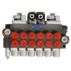 6-spool 11 Gpm 3625 Psi Hydraulic Directional Control Valve With Sae Ports