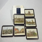 6 Pimpernel Drink Coasters In Box 19th Century Images Of London Scenes - Vintage