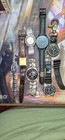 Bulk Huge Lot Of 7 Watches  Vintage    Modern Untested Parts Or Repairs 