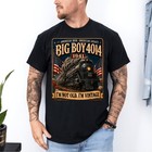 Big Boy 4014 I m Not Old I m Vintage Steam Locomotive Railroad Train T-shirt