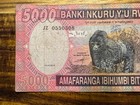 T2  Rwanda 2014 5000 Francs Banknote  Free Prompt Shipping  