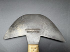 Antique Saddlers Leather Knife Half Moon T  Dixon   Sons  Tool