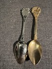 Vintage Souvenir Spoon Lot Of 10 Usa Canada States Travel Collectibles Mixed Met