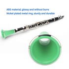Clarinet Bell Replacement Abs Plastic Nickel Plated Metal Ring Clarinet Speaker
