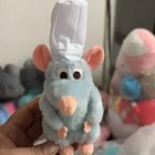 Disney Store Ratatouille Chef Remy Magnetic Shoulder Plush Toy