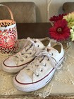 Converse Chuck Taylor All Star Skateboard Shoes Men   s 4 Women   s 6 White Sneakers