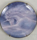 Vintage Decorative Collector Plates Lot Of 2 Hamilton Collection Unicorn Fantasy