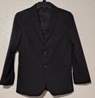 Calvin Klein Two-button Blazer Black Size 14 Boys Suit Coat Jacket