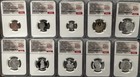 1776-2026 S Silver Proof 10 Coin Set Ngc Pf70 Ucam 250th Label In Collector Box 