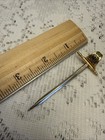 50 s Vintage Spanish Sword Letter Opener Toledo Spain Gold Tone Steel Damascene